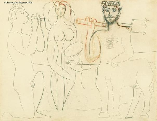 Faune Agenouille