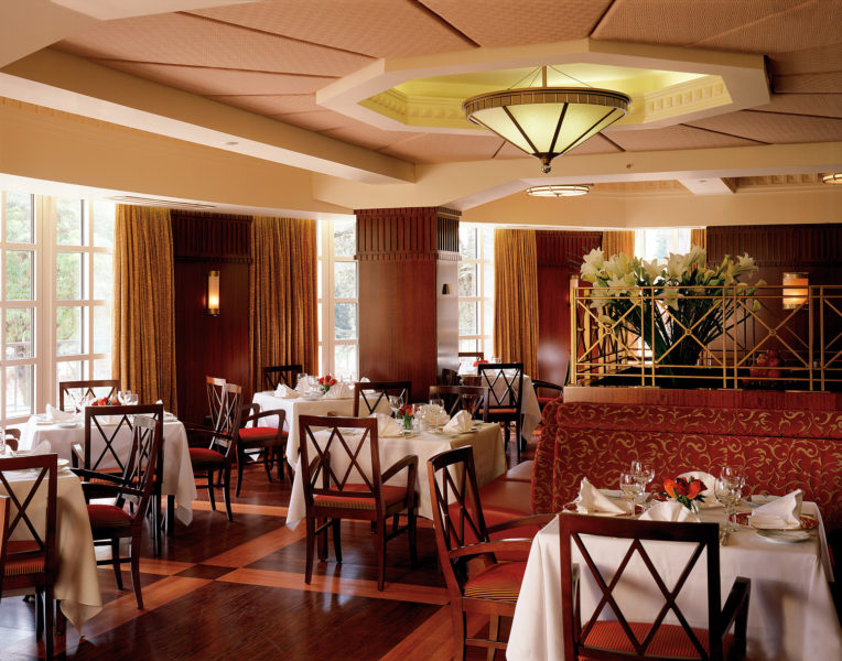 La Regence fine dining restaurant at King David Hotel in Jerusalem Israel